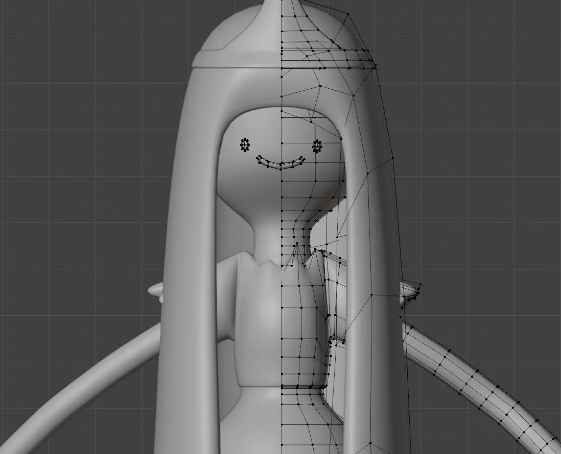 Princess Bubblegum Adventure Time Free 3D model_4