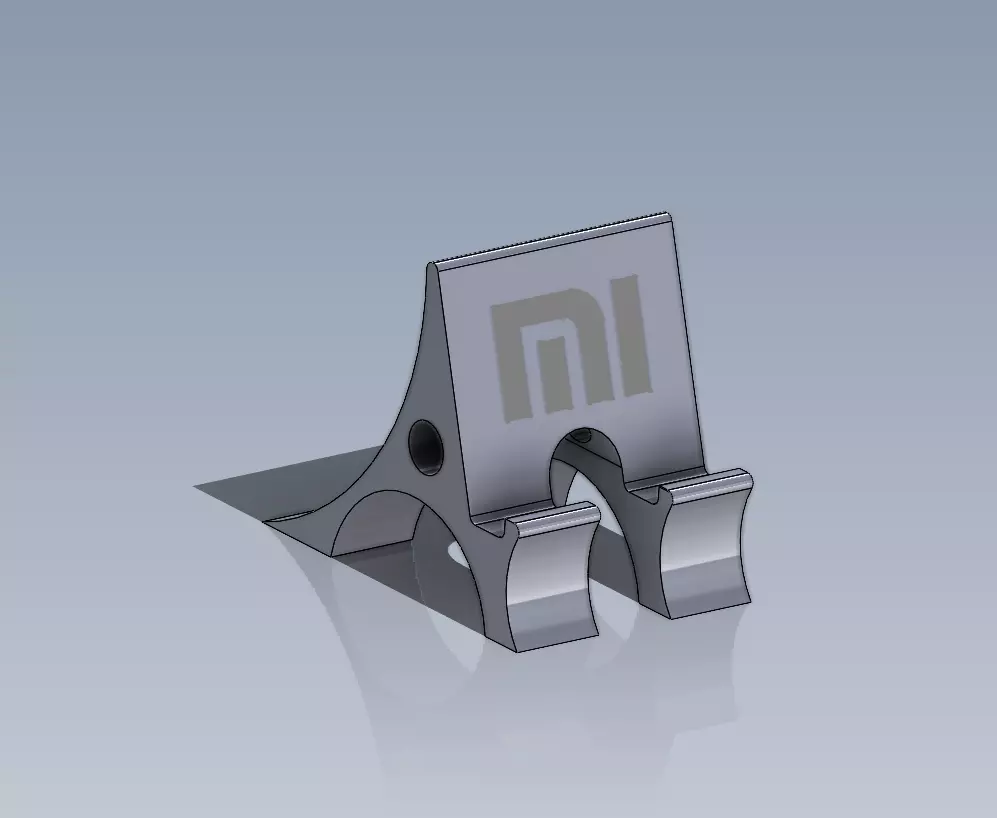 Xiaomi Phone holder 3D print model_1