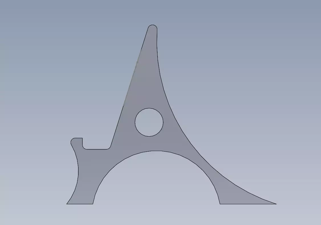 Xiaomi Phone holder 3D print model_3