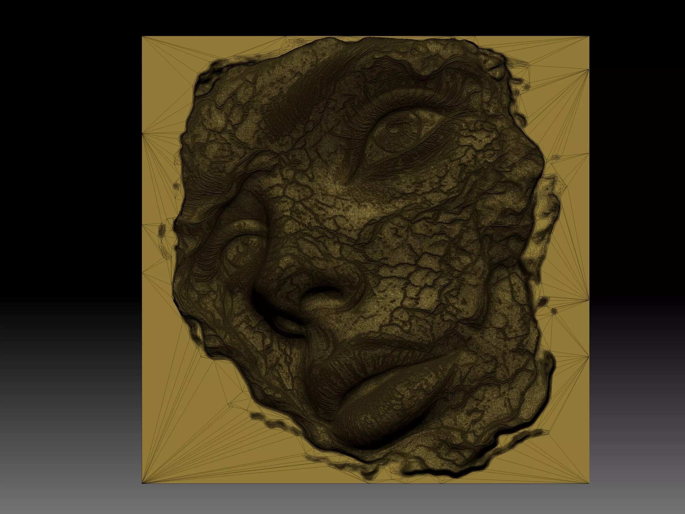 woman art4 3D print model_3