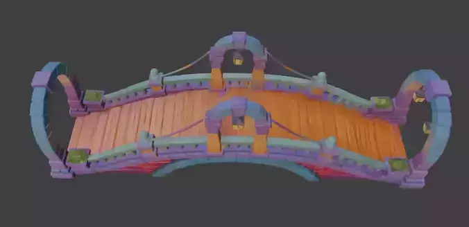Bridge 3d Model 3D model