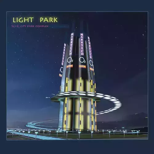 Light Park 3D model
