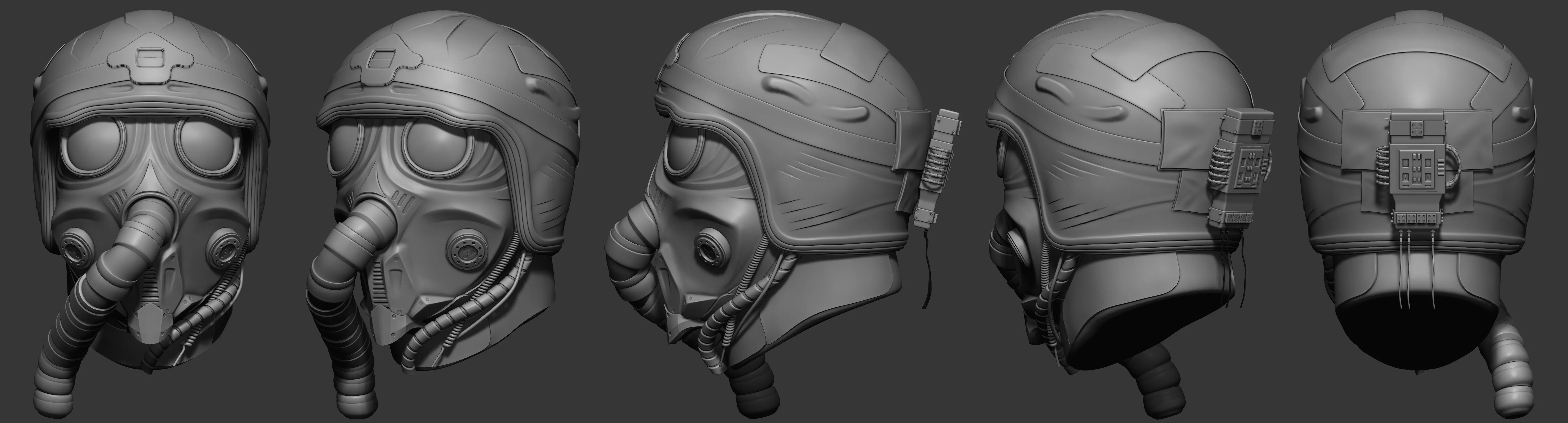 Soldier Full Character Low-poly 3D model_8