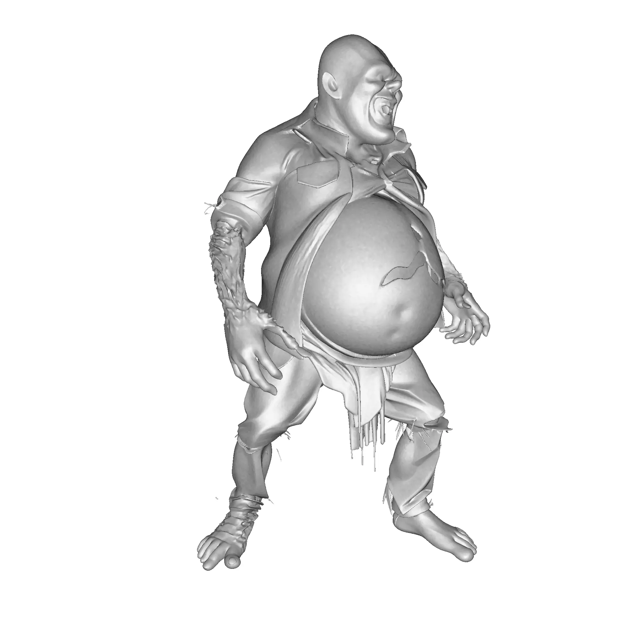 Grotesque Horror Spawn 3D 3D print model_24