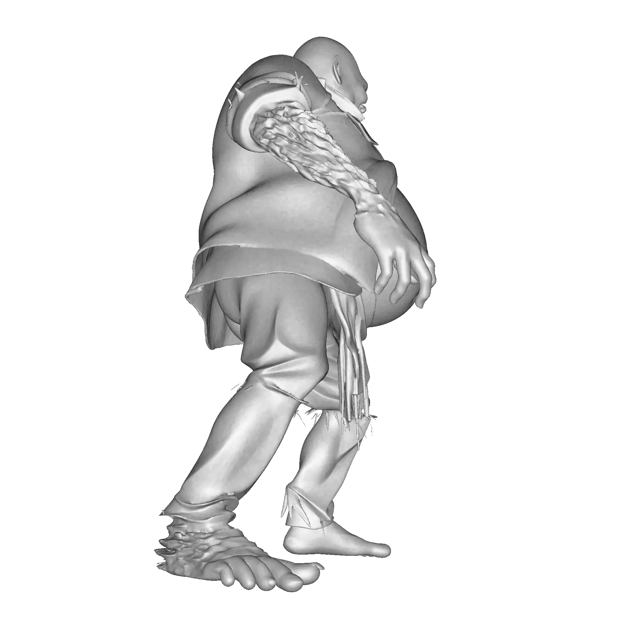 Grotesque Horror Spawn 3D 3D print model_29