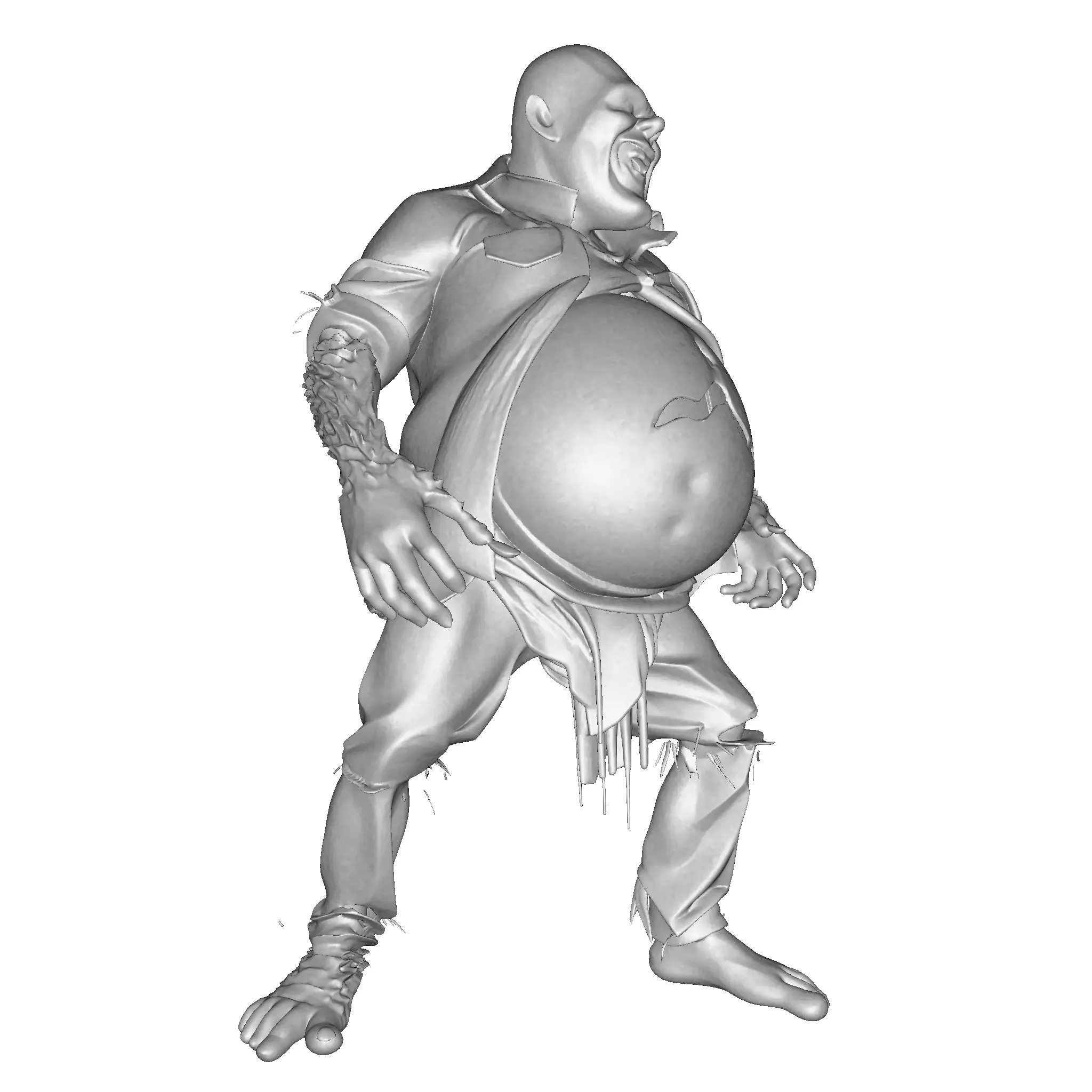 Grotesque Horror Spawn 3D 3D print model_18