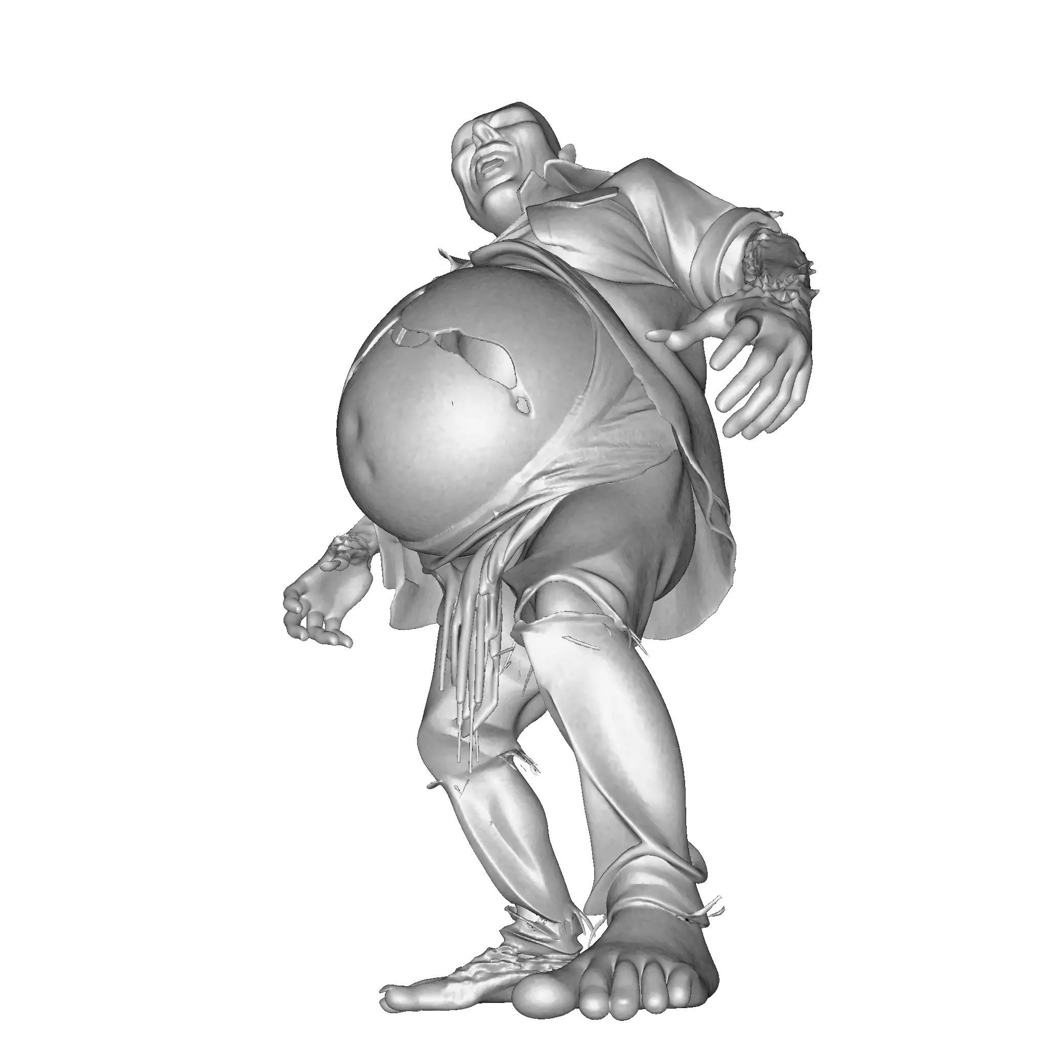 Grotesque Horror Spawn 3D 3D print model_26