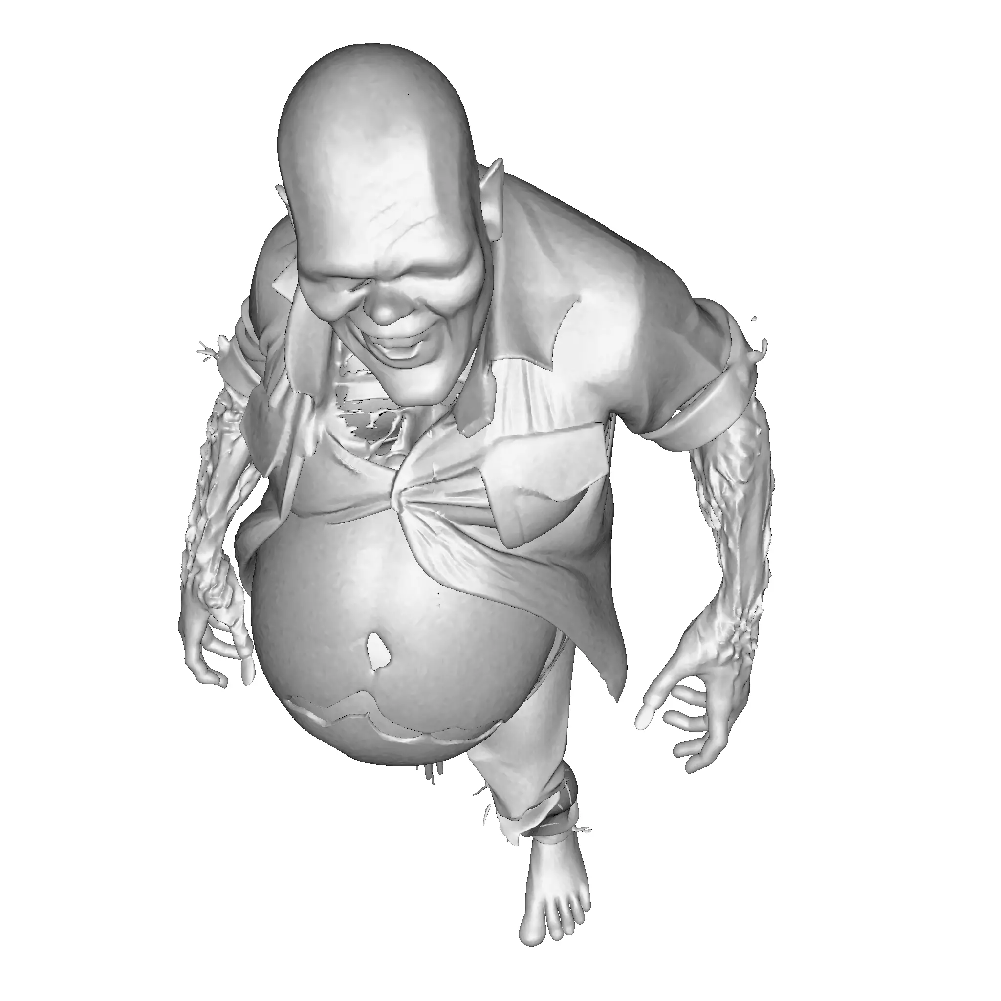 Grotesque Horror Spawn 3D 3D print model_20