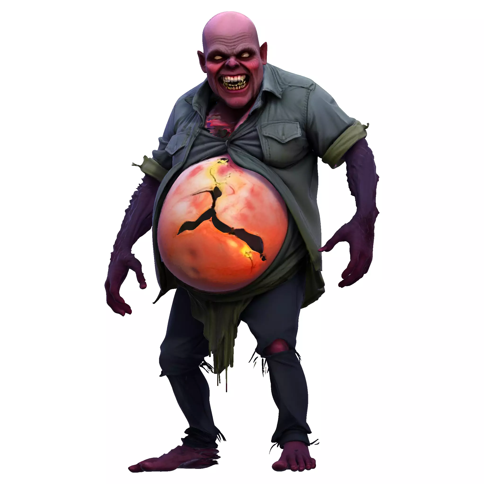 Grotesque Horror Spawn 3D 3D print model_13