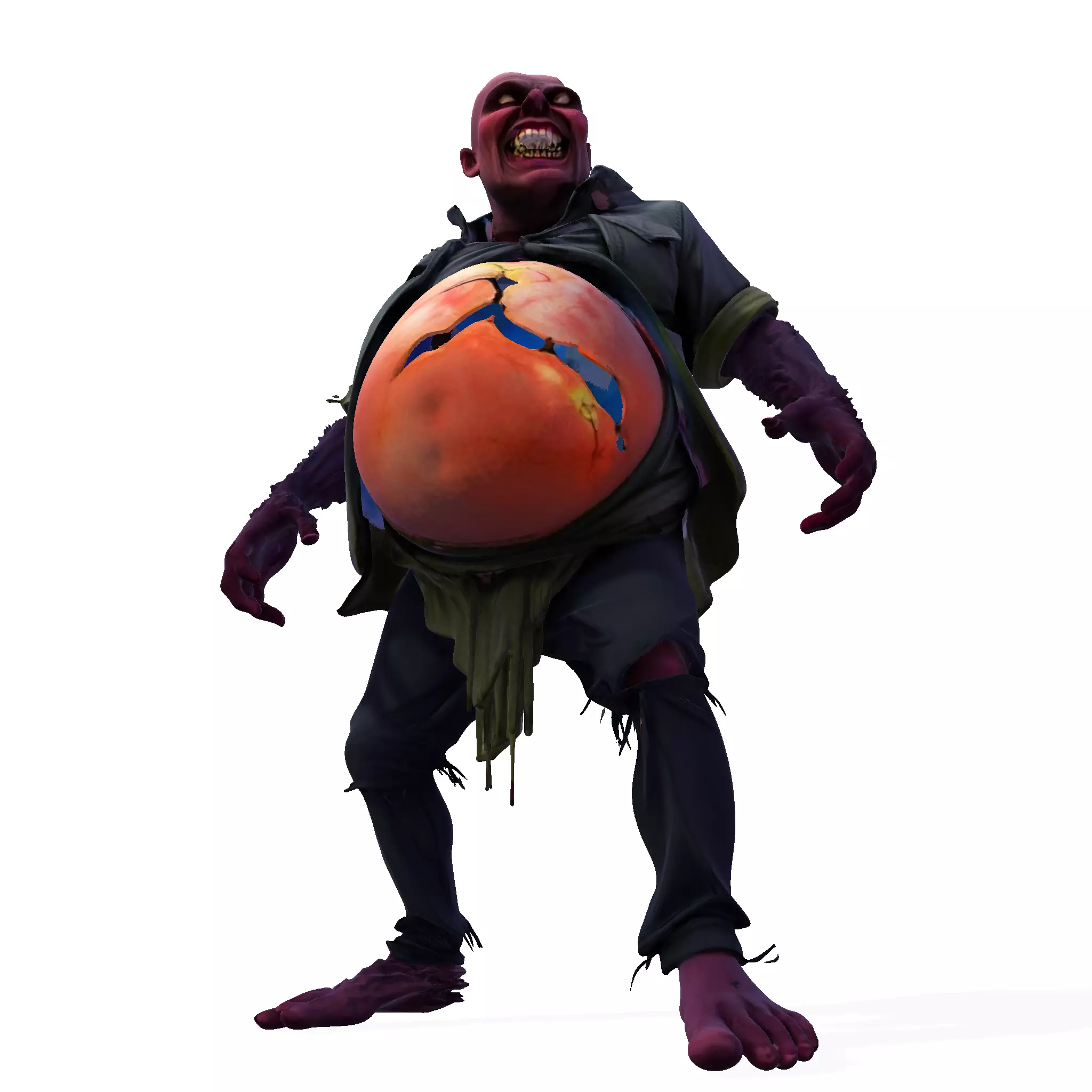 Grotesque Horror Spawn 3D 3D print model_8