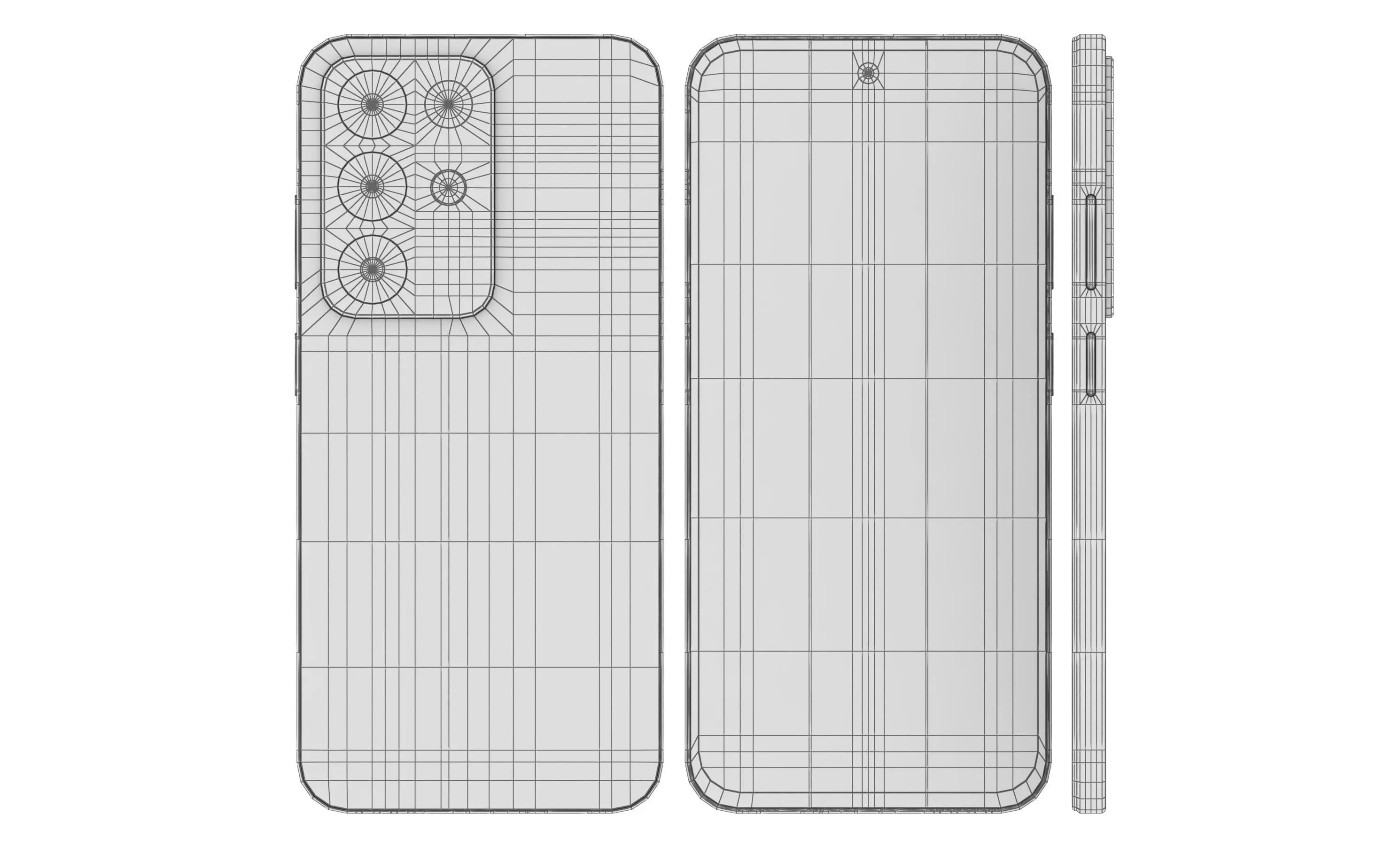 Realme C85 5G Green And Purple 3D model_4