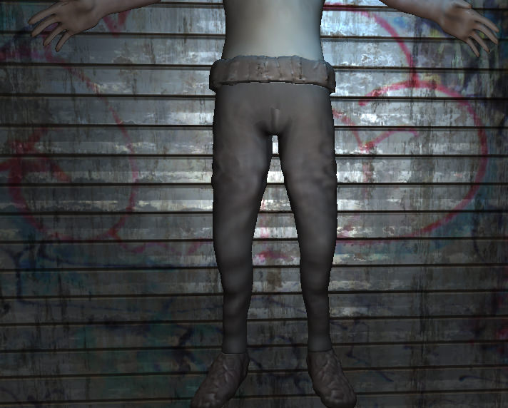 Grandfather person 3D model_2