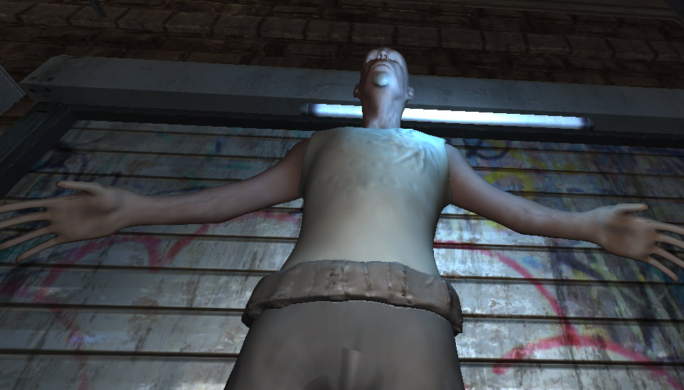 Grandfather person 3D model_3