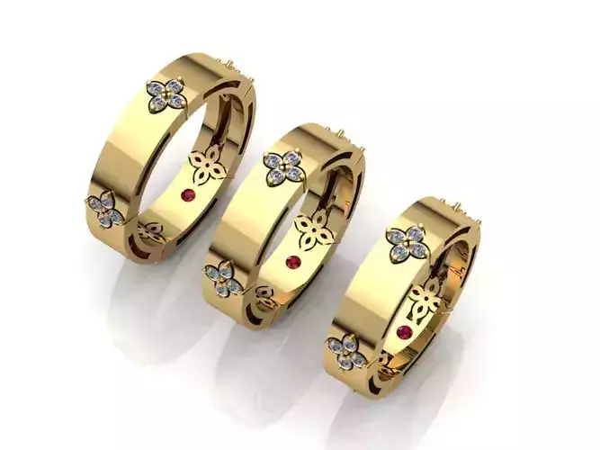 Brand Ring Jewelry set 3 size 