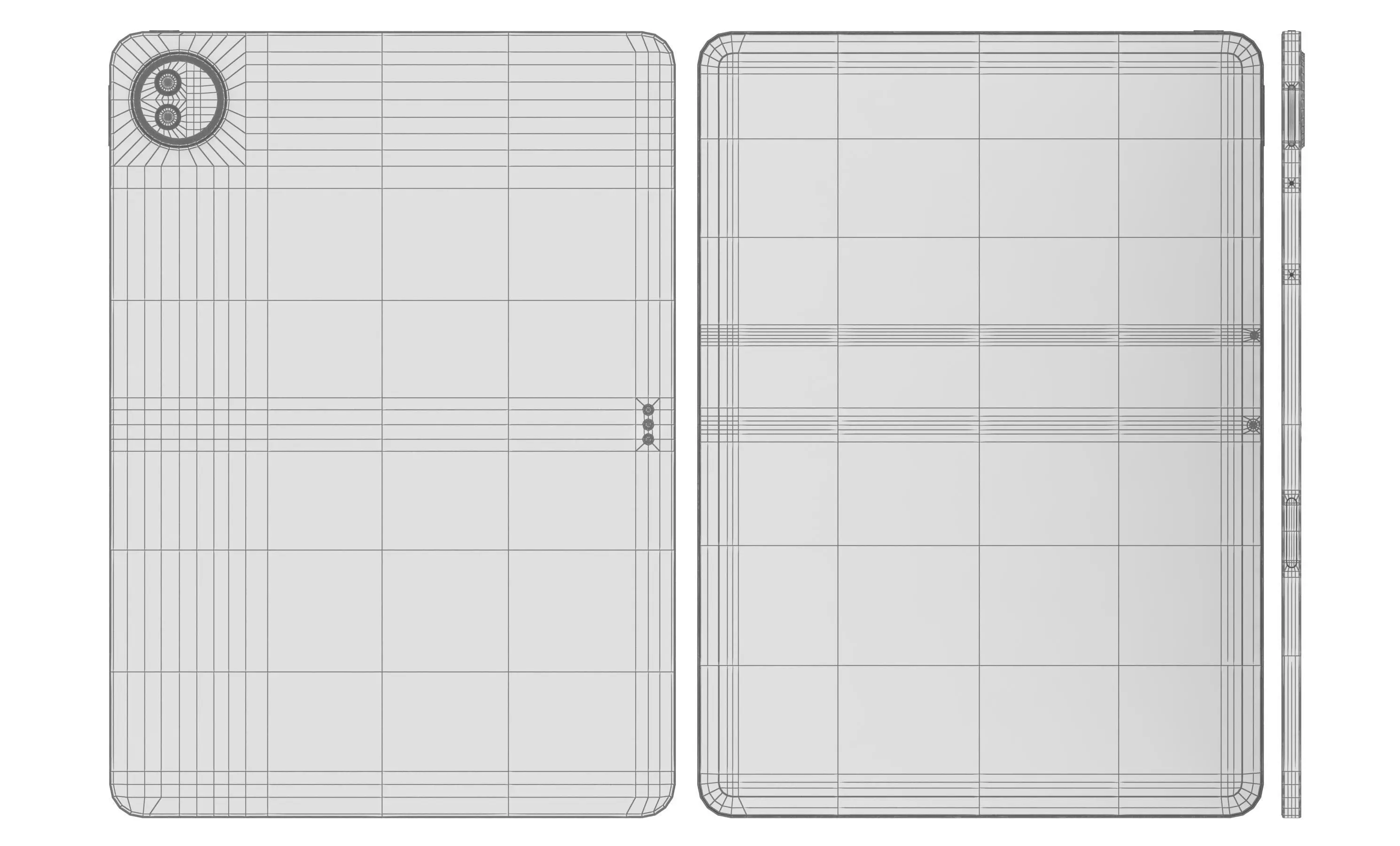 Vivo Pad 5e All Colors 3D model_9