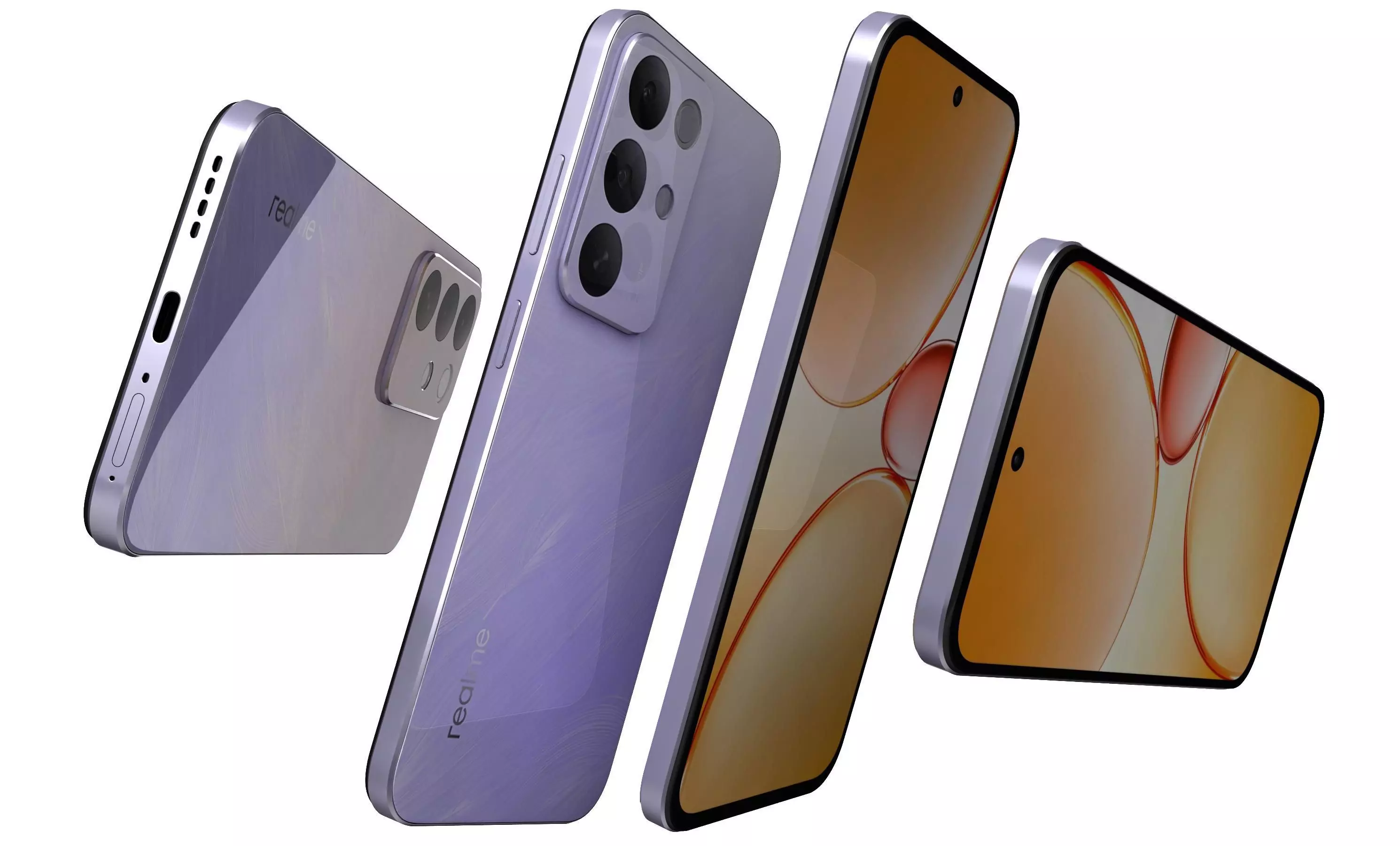 Realme C85 Pro Parrot Purple 3D model_5