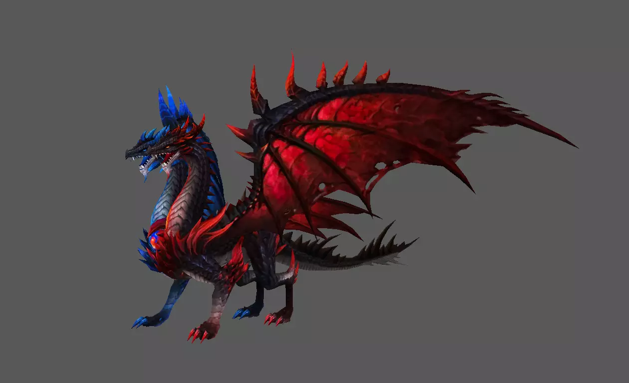 Mount - Fenrir Type 84 Low-poly 3D model_0