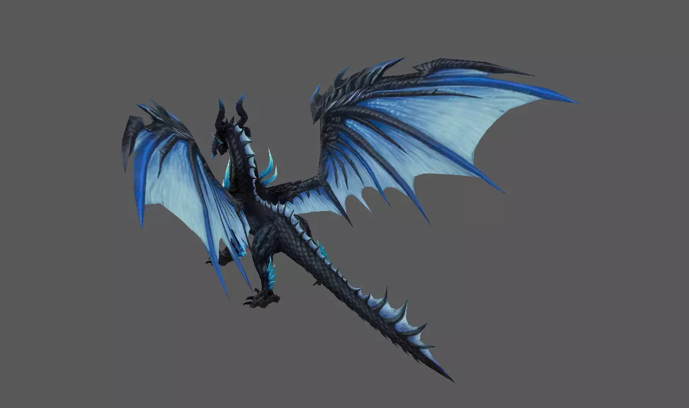 Mount - Fenrir Type 82 Low-poly 3D model_3