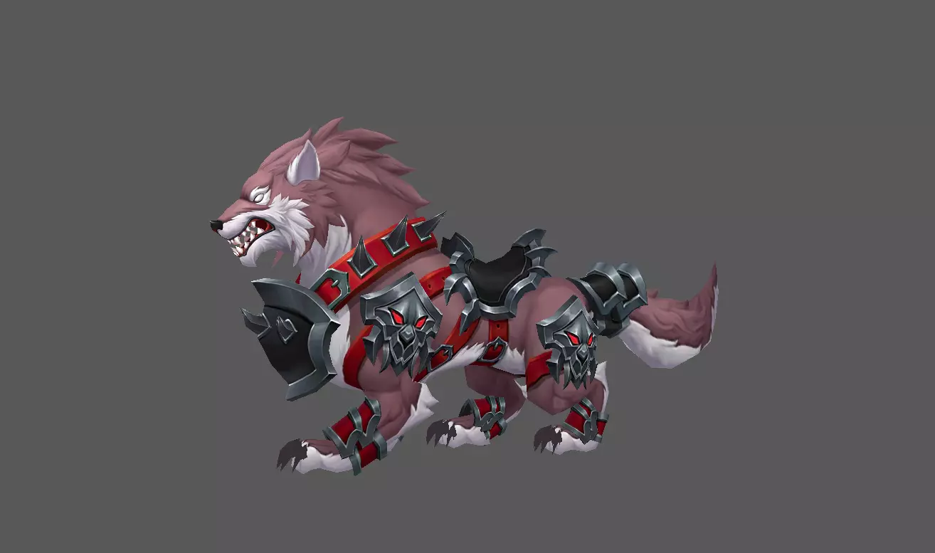 Mount - Fenrir Type 78 Low-poly 3D model_0