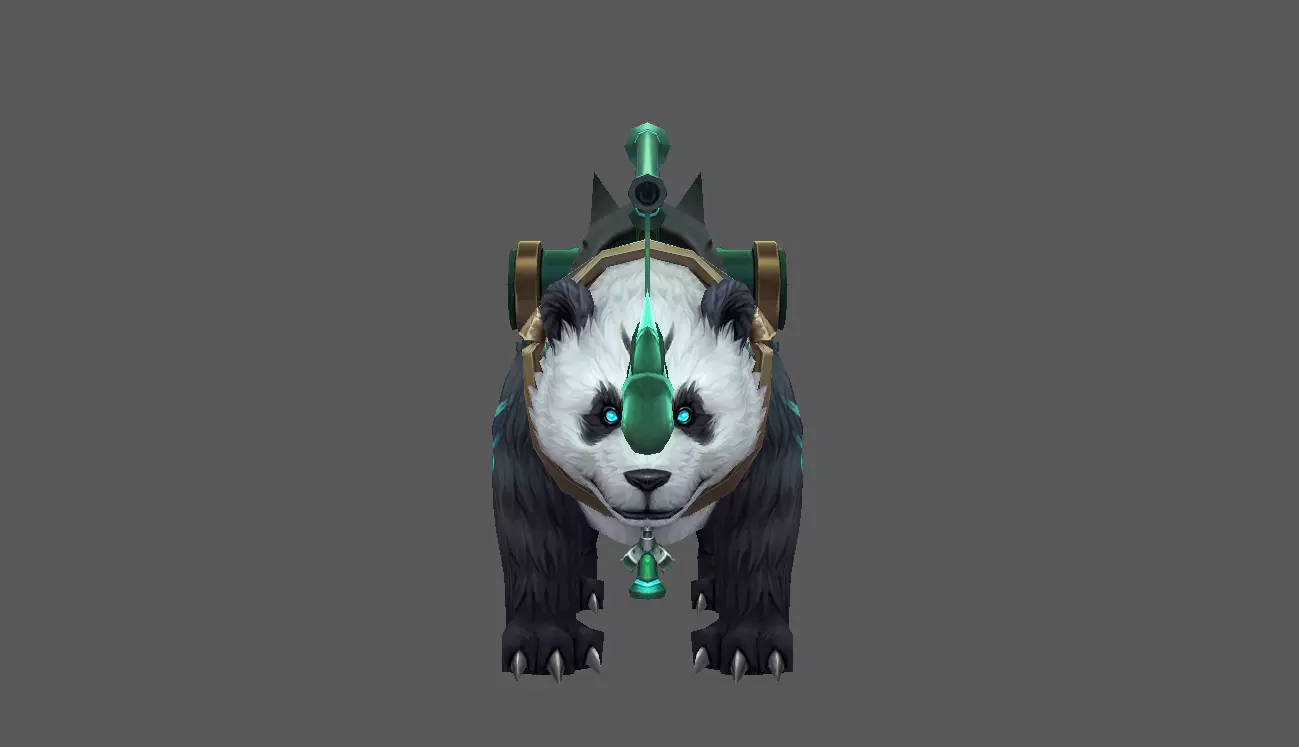 Mount - Fenrir Type 68 Low-poly 3D model_2