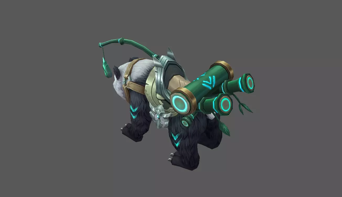 Mount - Fenrir Type 68 Low-poly 3D model_3