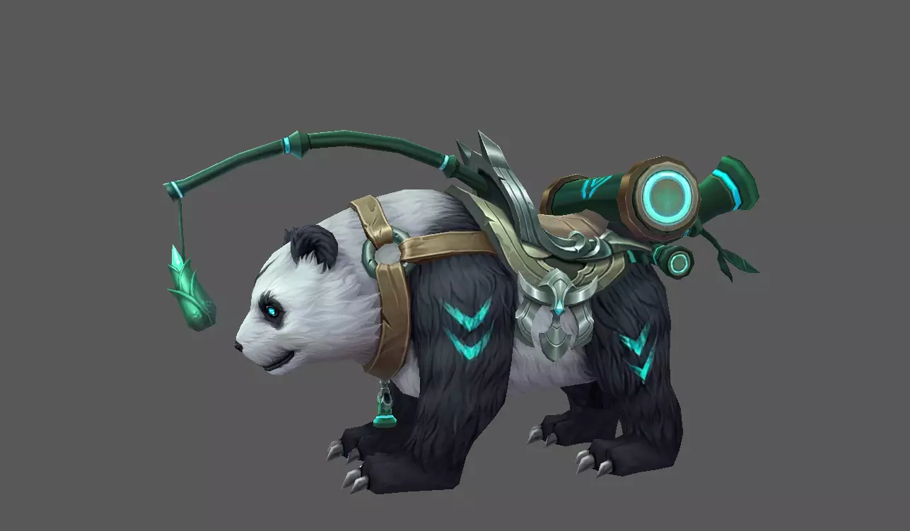 Mount - Fenrir Type 68 Low-poly 3D model_0