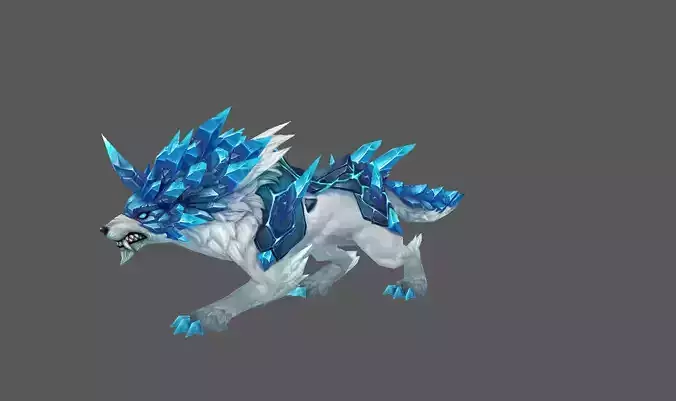 Mount - Fenrir Type 67 Low-poly 3D model