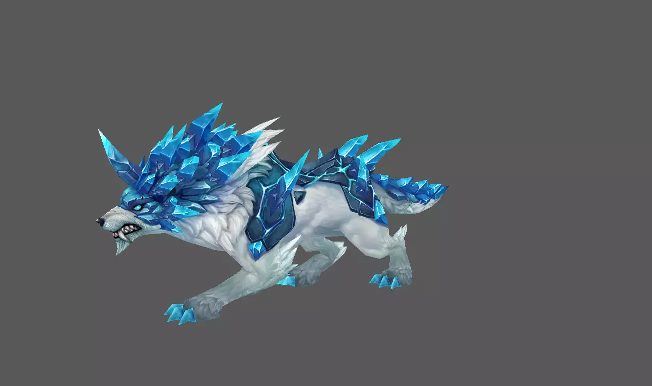 Mount - Fenrir Type 67 Low-poly 3D model_0