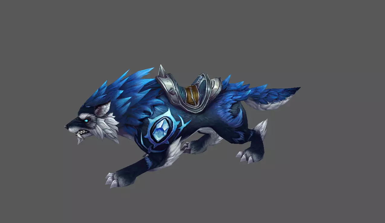 Mount - Fenrir Type 66 Low-poly 3D model_0