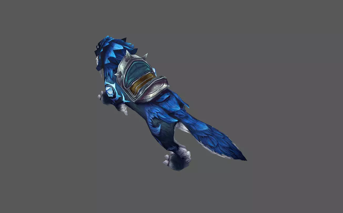 Mount - Fenrir Type 66 Low-poly 3D model_3