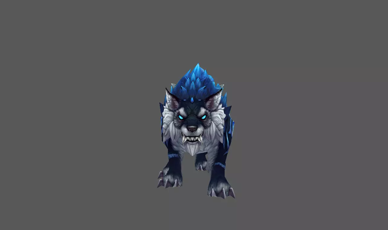 Mount - Fenrir Type 66 Low-poly 3D model_2
