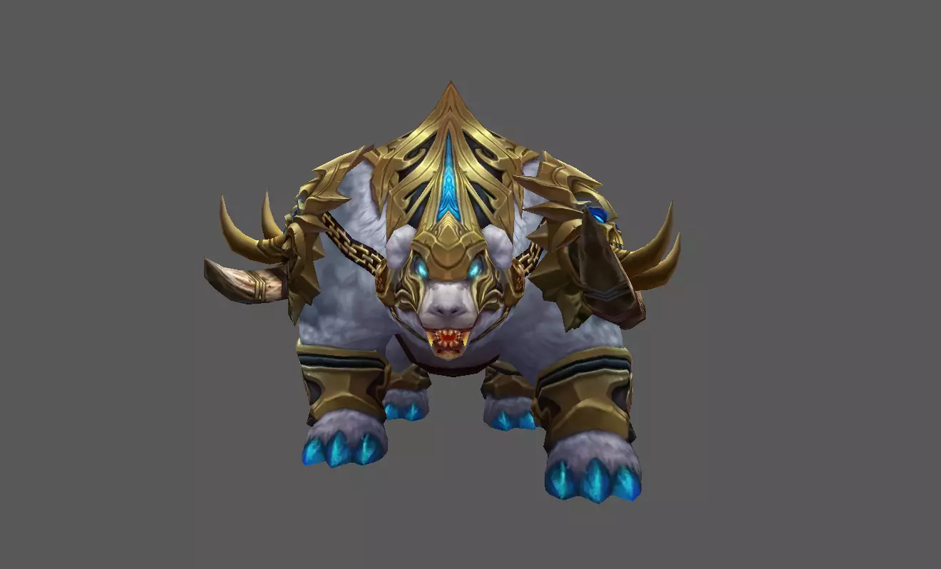 Mount - Fenrir Type 65 Low-poly 3D model_2