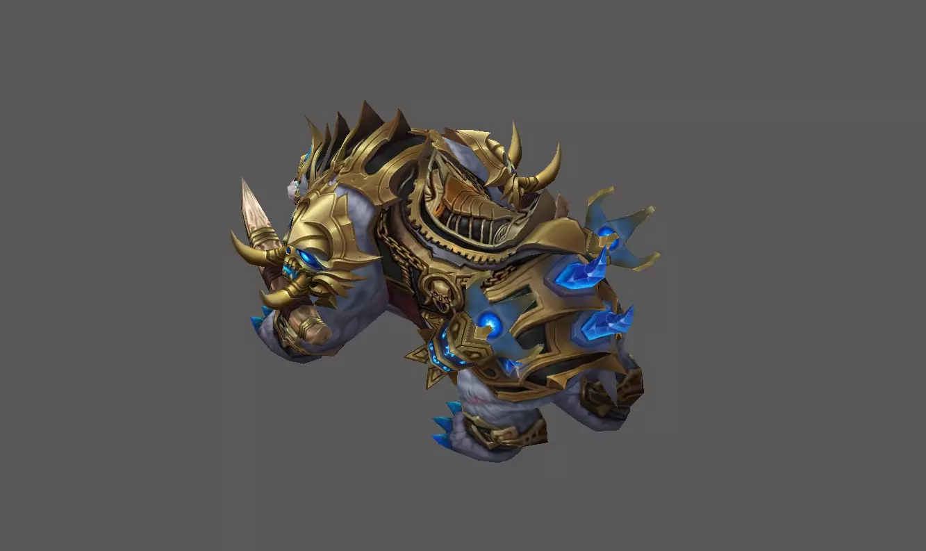 Mount - Fenrir Type 65 Low-poly 3D model_3