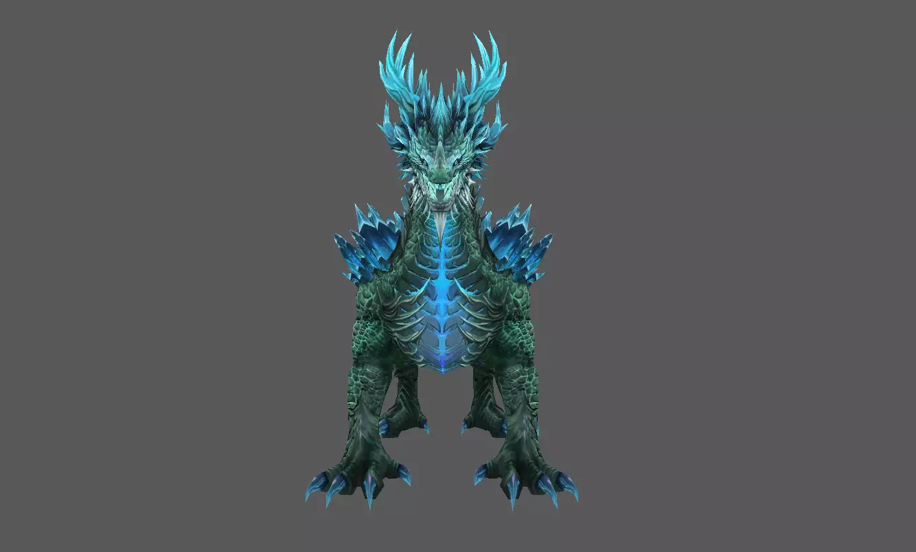 Mount - Fenrir Type 61 Low-poly 3D model_2