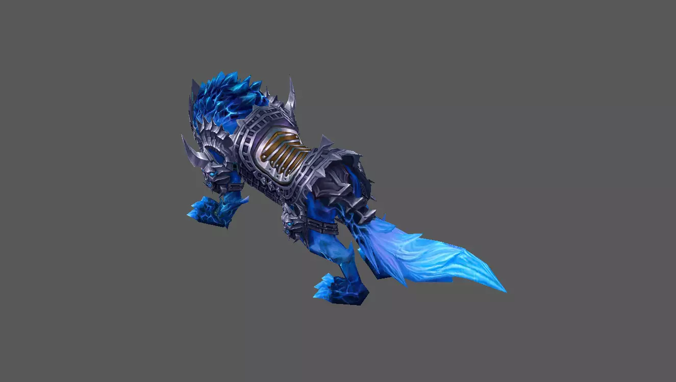 Mount - Fenrir Type 58 Low-poly 3D model_3