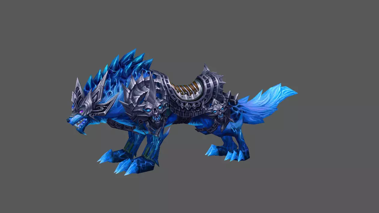 Mount - Fenrir Type 58 Low-poly 3D model_0