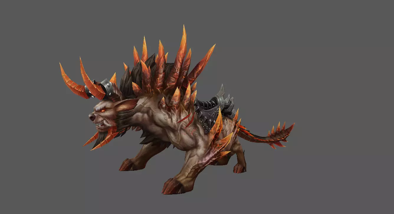 Mount - Fenrir Type 56 Low-poly 3D model_0