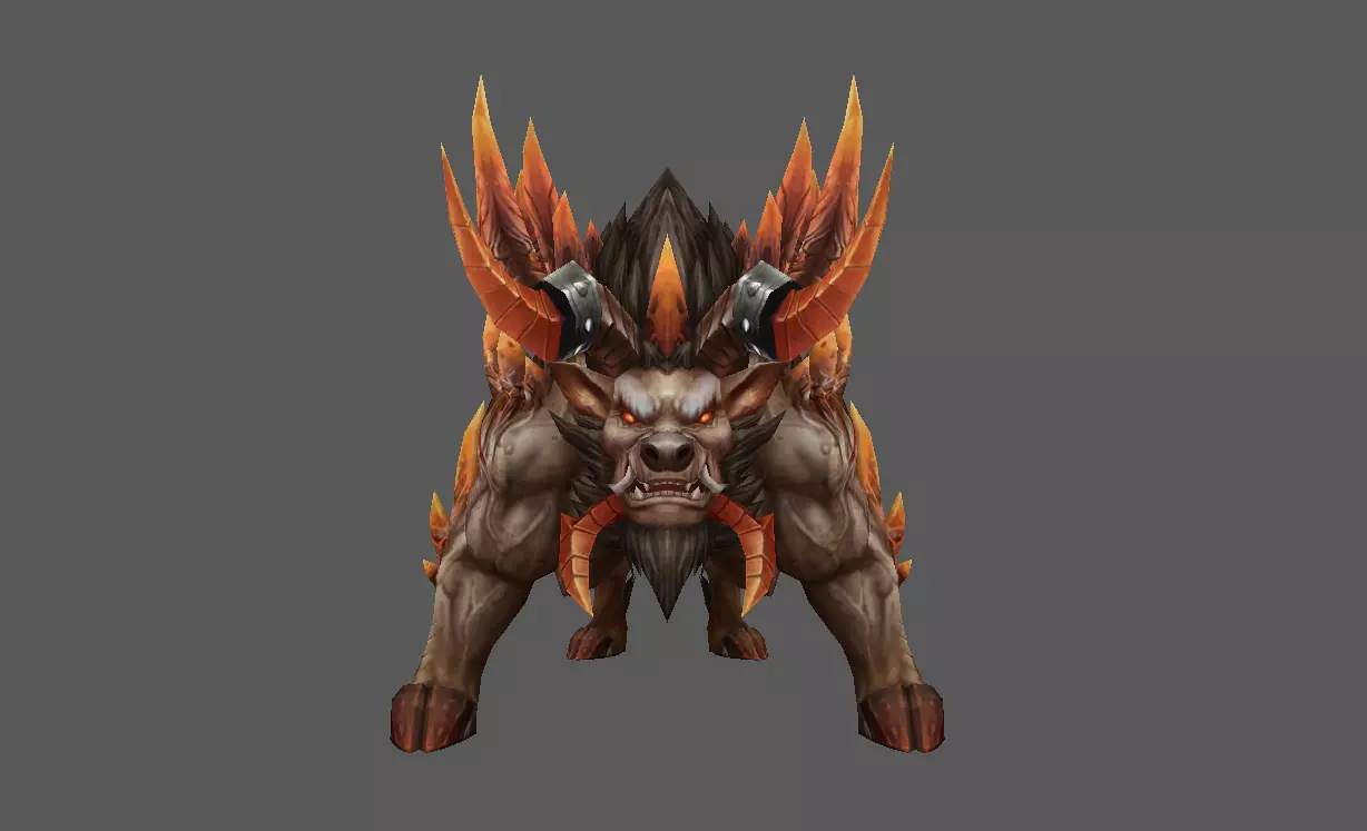 Mount - Fenrir Type 56 Low-poly 3D model_2