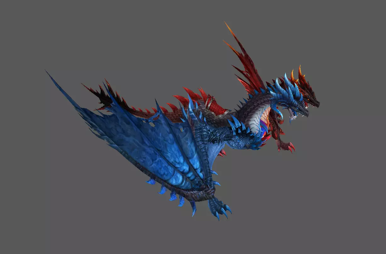Mount - Fenrir Type 55 Low-poly 3D model_4