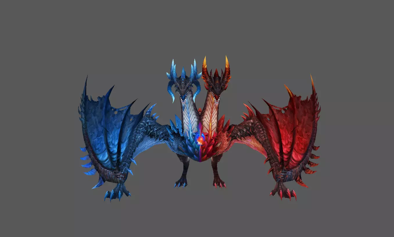 Mount - Fenrir Type 55 Low-poly 3D model_2