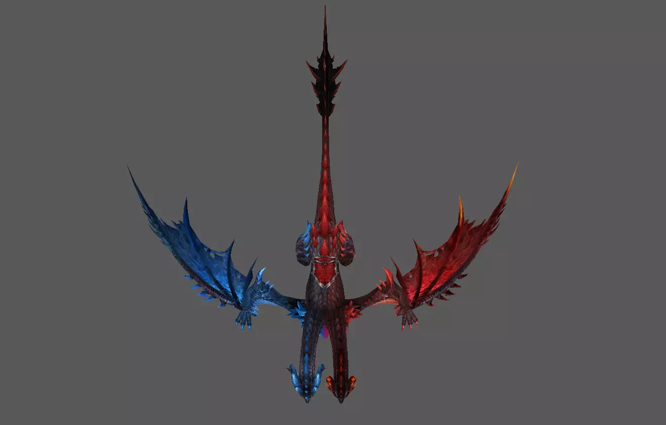 Mount - Fenrir Type 55 Low-poly 3D model_5