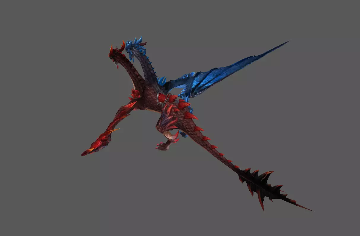 Mount - Fenrir Type 55 Low-poly 3D model_3