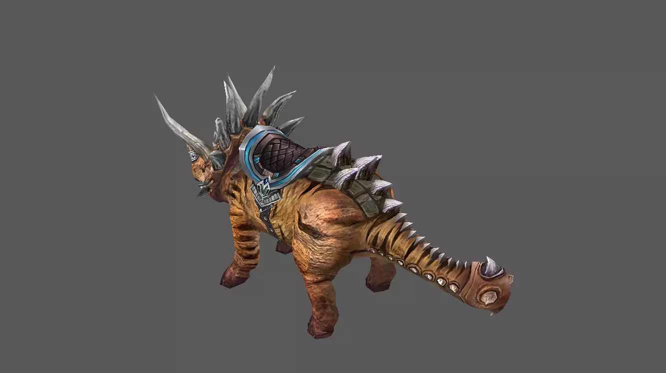 Mount - Fenrir Type 54 Low-poly 3D model_3