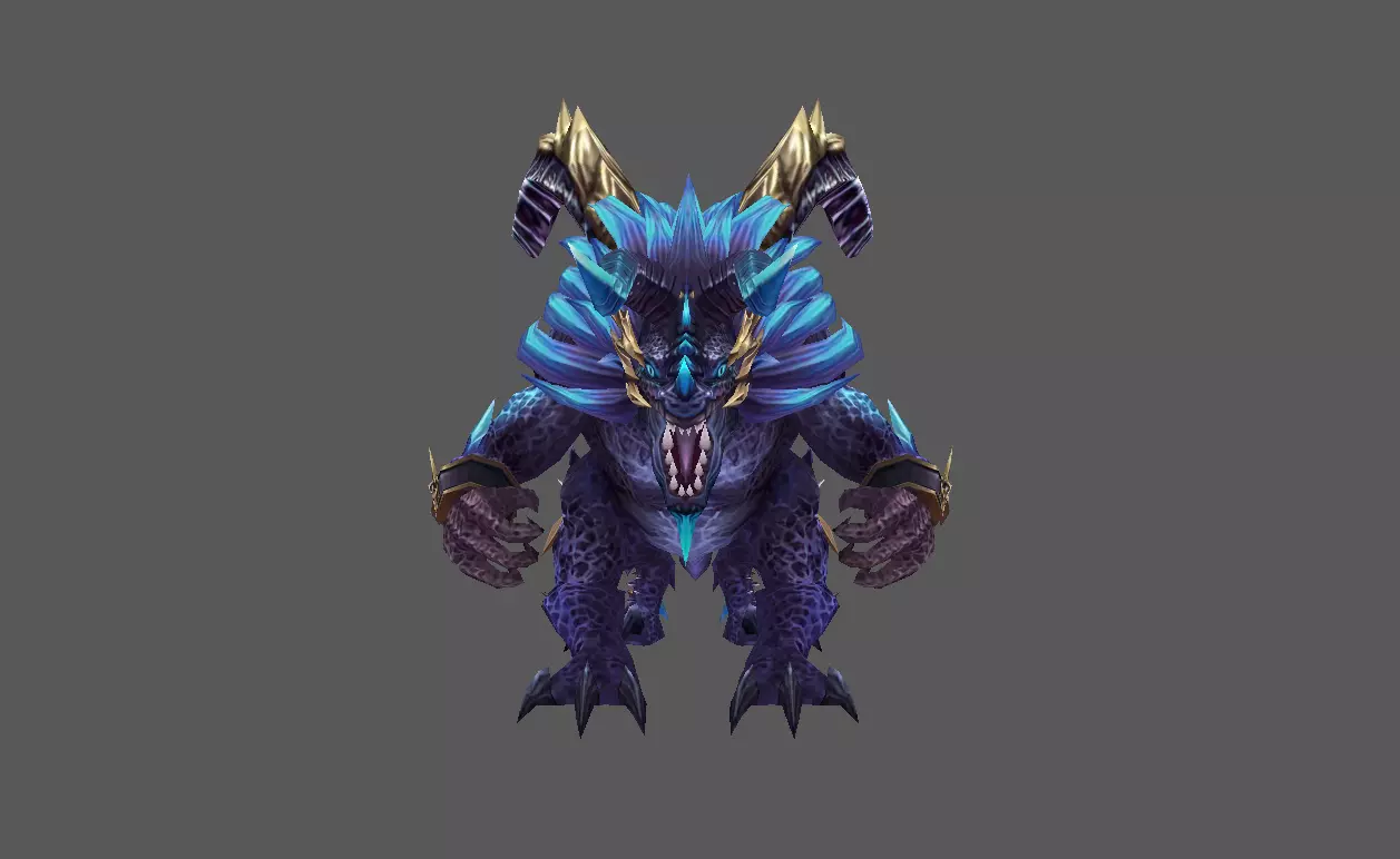 Mount - Fenrir Type 52 Low-poly 3D model_2