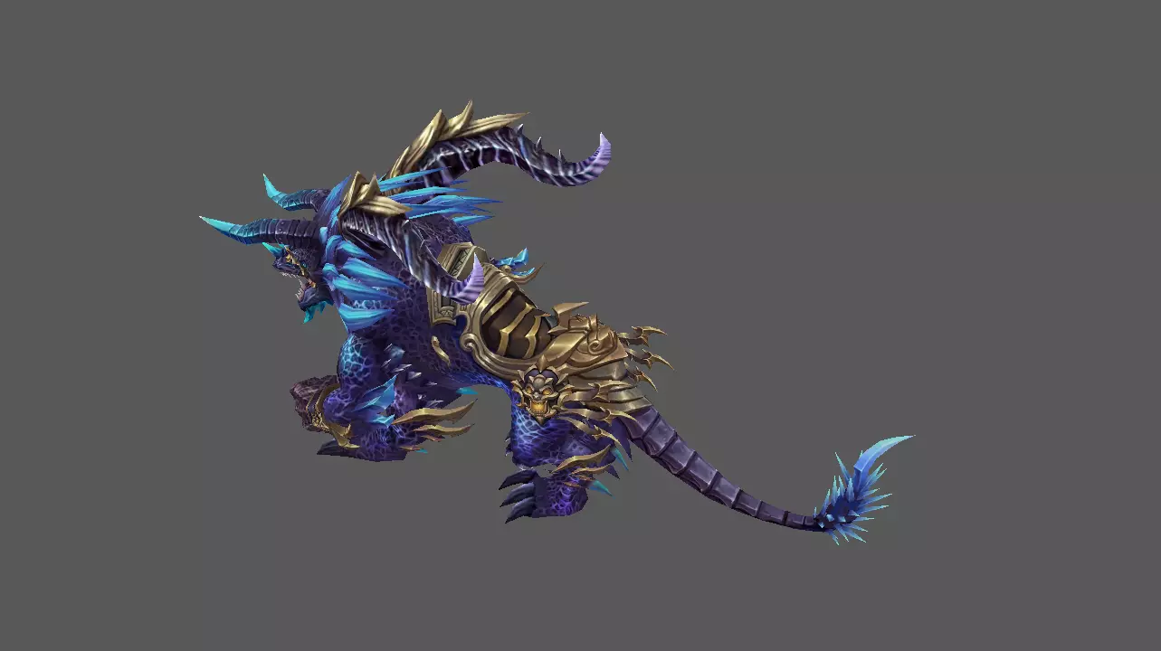 Mount - Fenrir Type 52 Low-poly 3D model_3