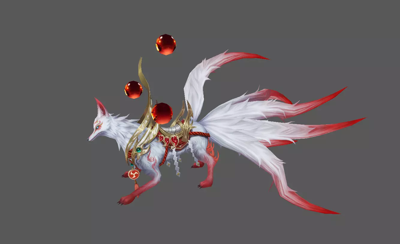 Mount - Fenrir Type 48 Low-poly 3D model_0