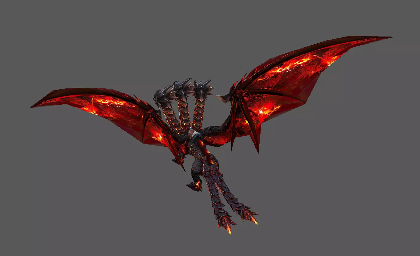 Mount - Fenrir Type 38 Low-poly 3D model_3