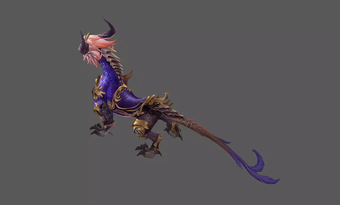 Mount - Fenrir Type 32 Low-poly 3D model_3