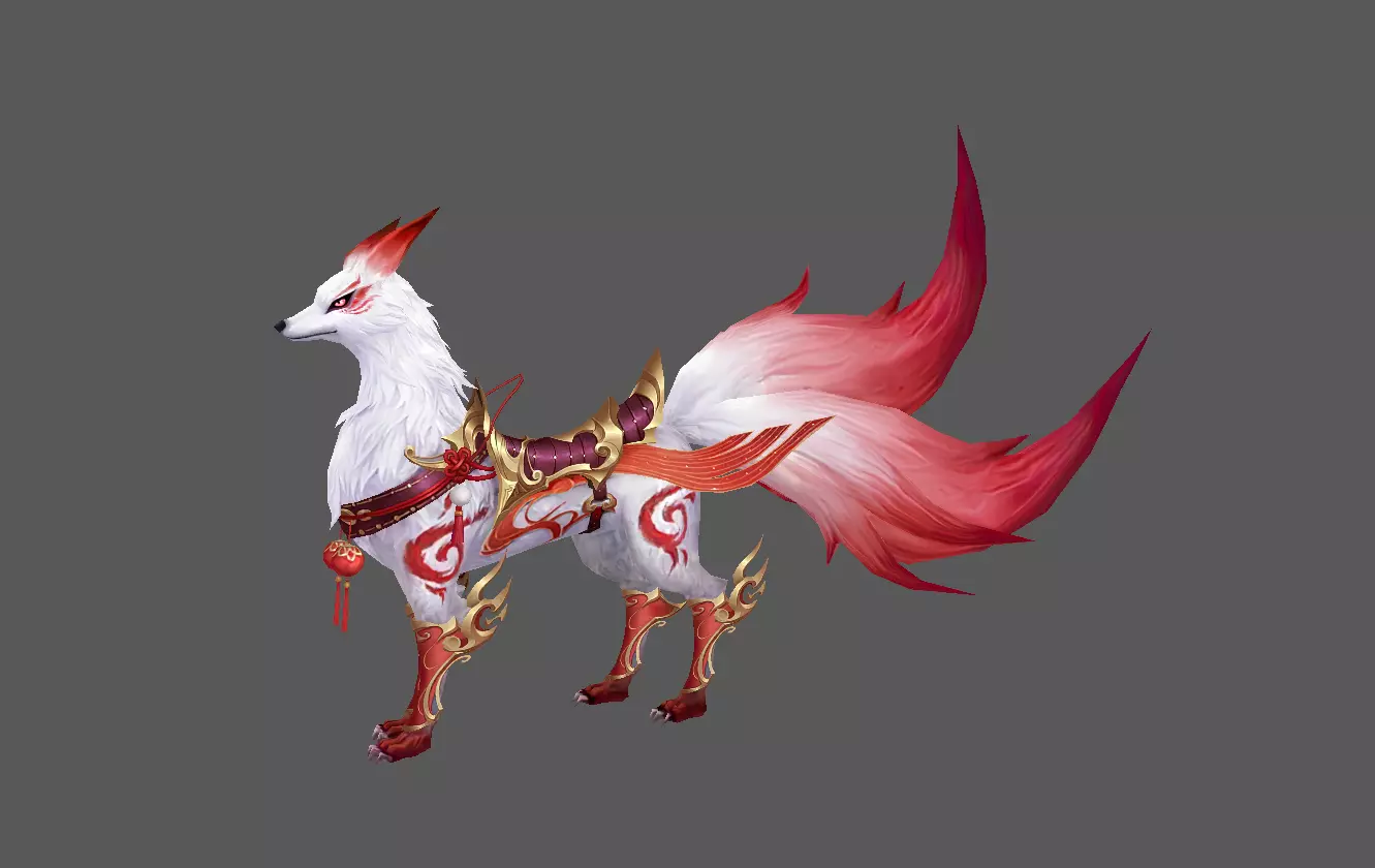 Mount - Fenrir Type 28 Low-poly 3D model_0