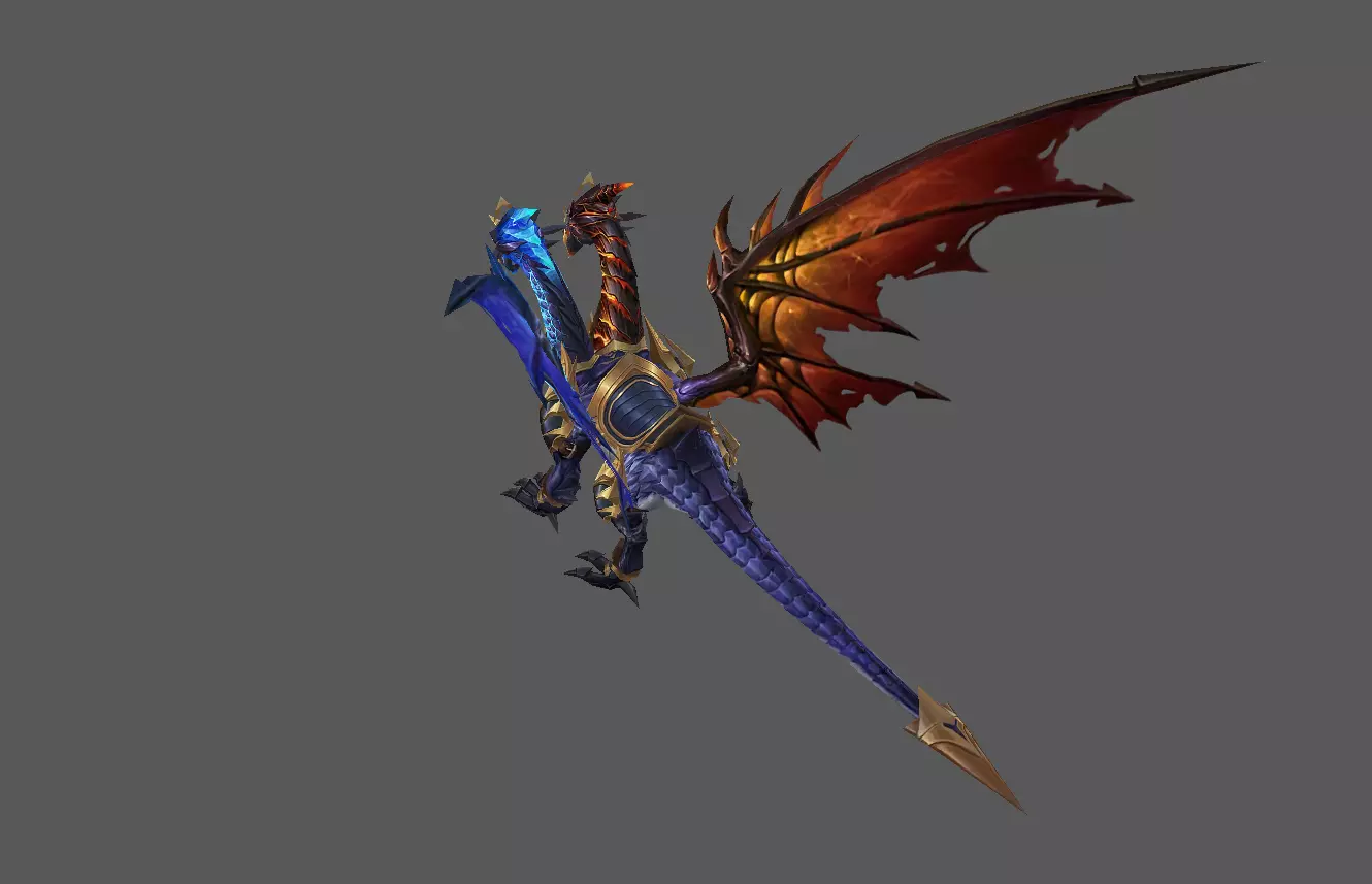 Mount - Fenrir Type 25 Low-poly 3D model_3